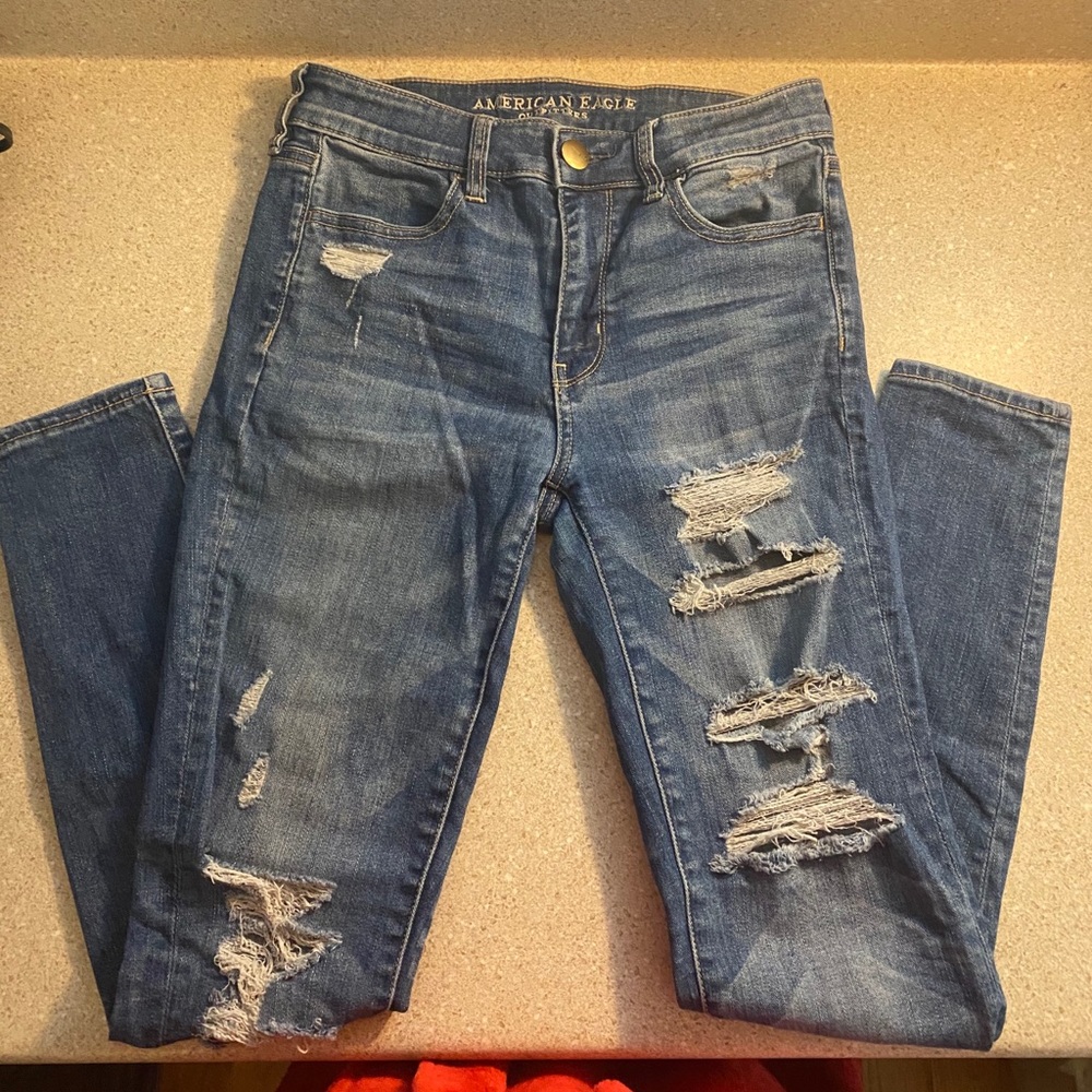 American Eagle Ripped Jeans